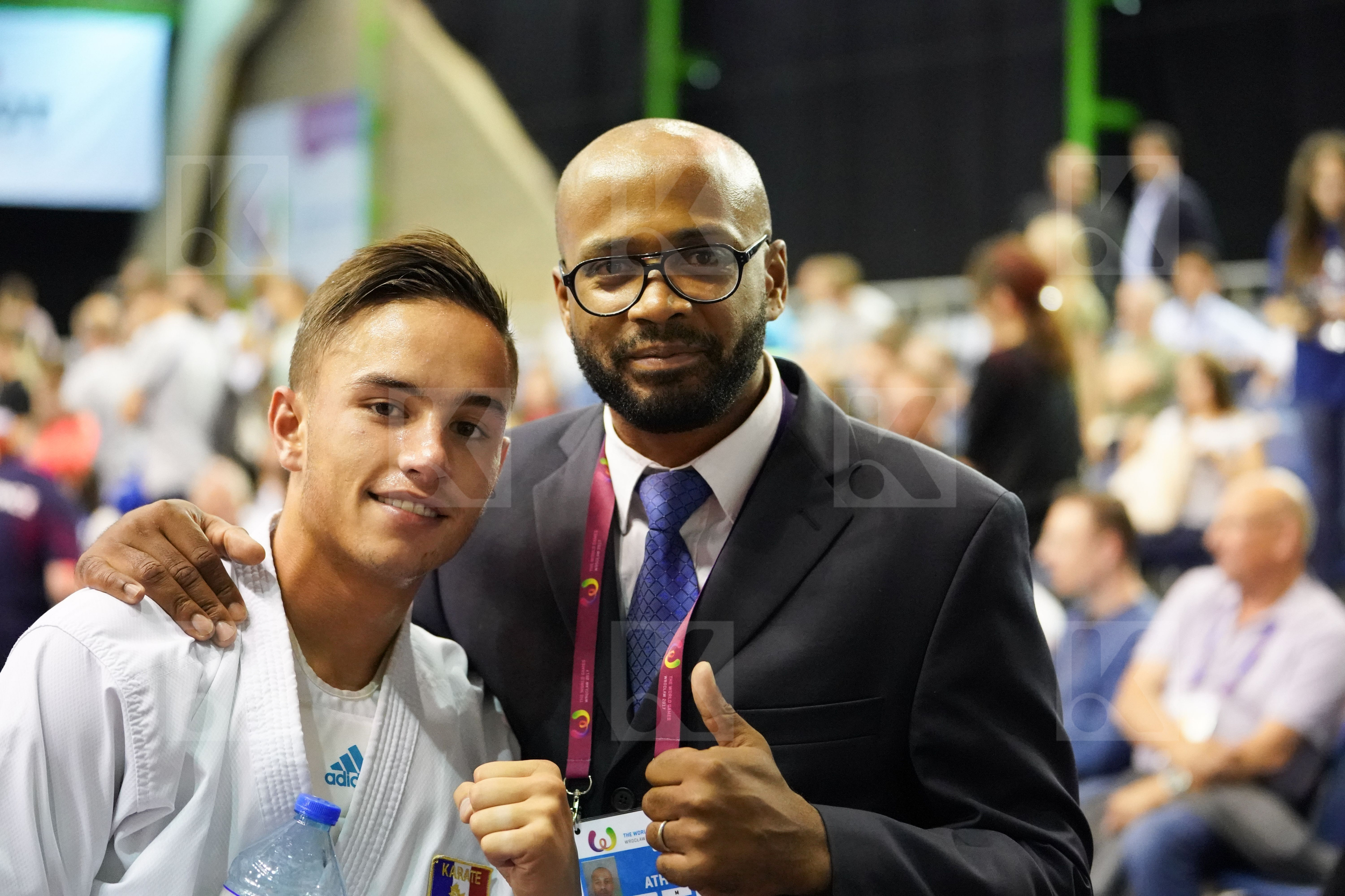 Dacosta Steven England France Gold match Male Kumite -67kg Thomas Jordan